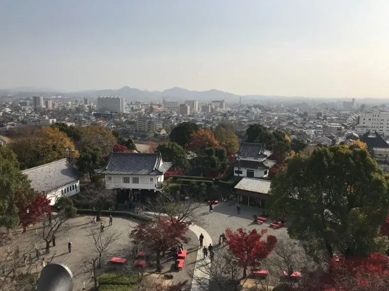 inuyama castle from castle