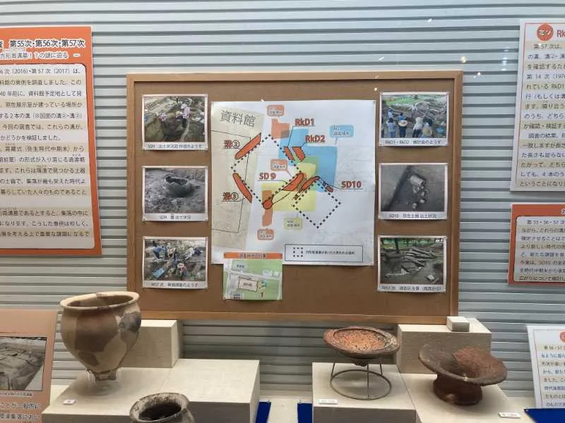 笠寺公園弥生遺跡展示