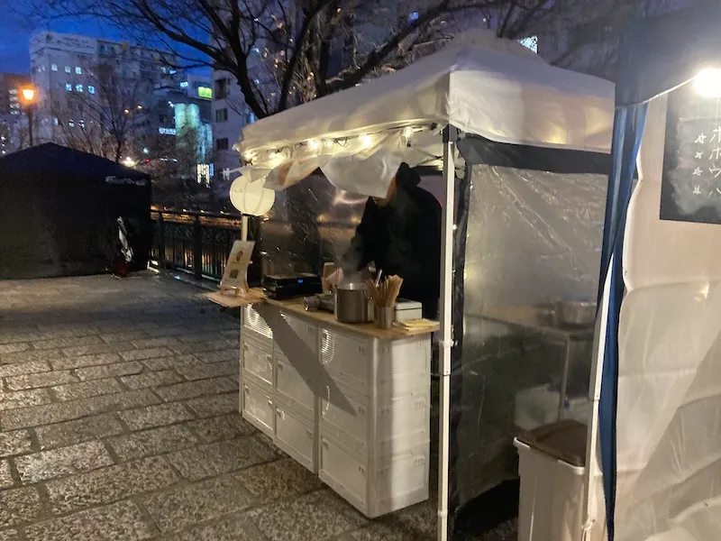 納屋橋ヨイチ12月屋台の様子3