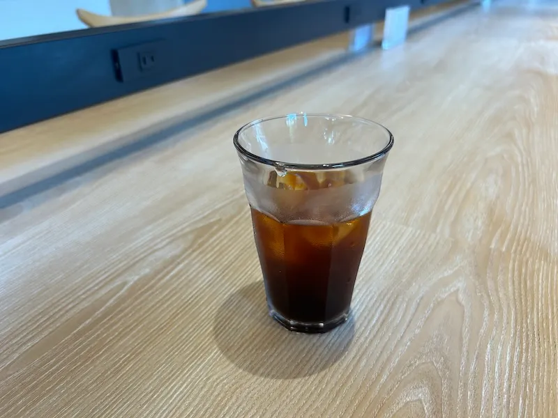ホテル・アンドルームス栄のアイスコーヒー