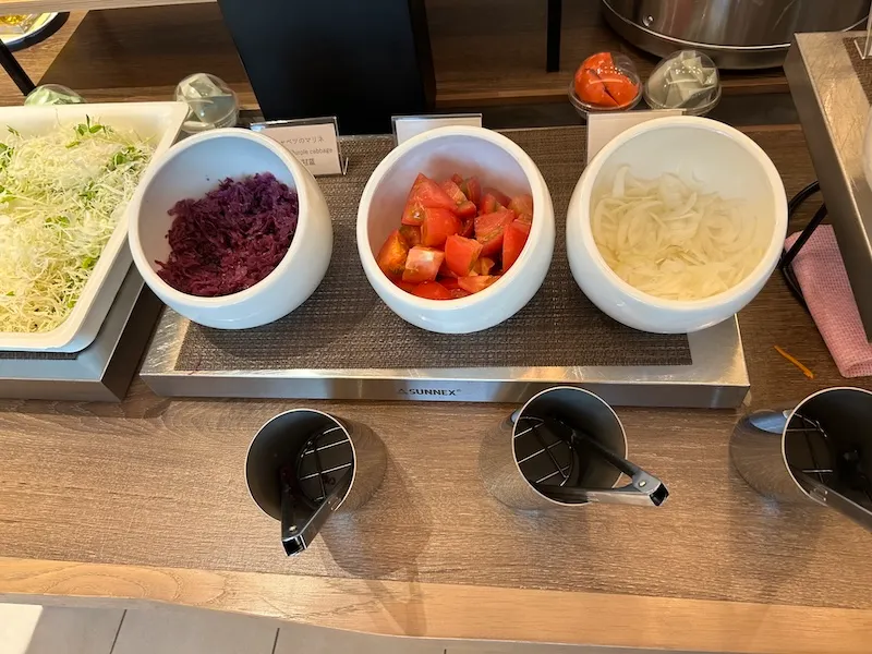 京阪ホテルカレー野菜