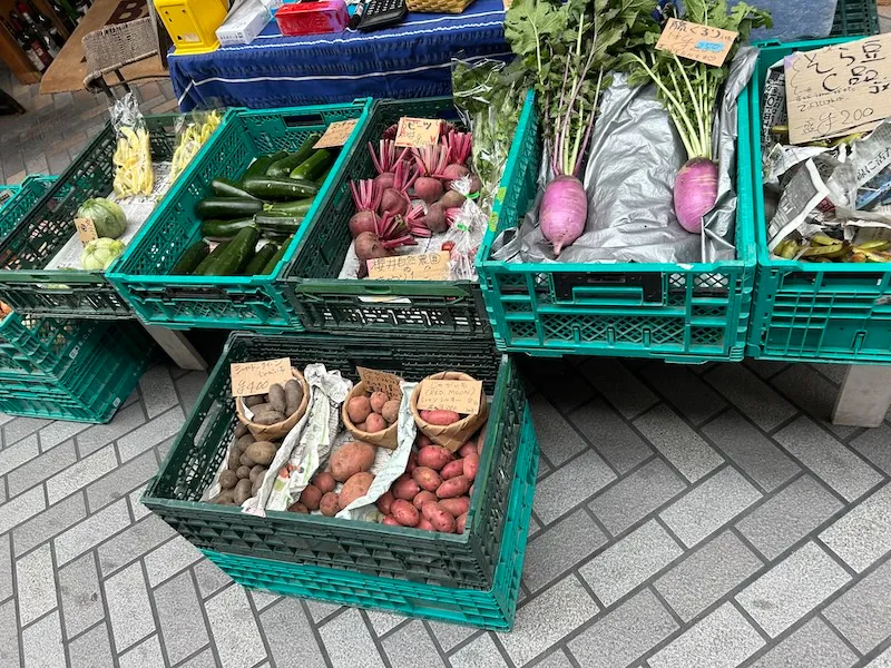 円頓寺商店街野菜
