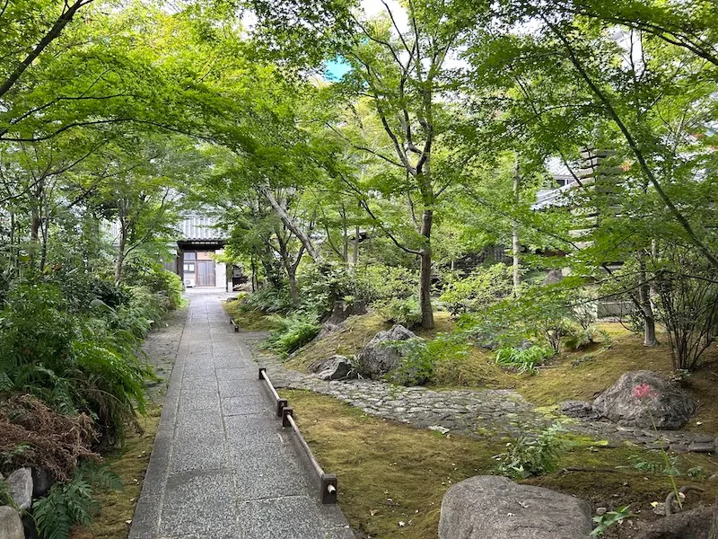 Sogakuji temple garden