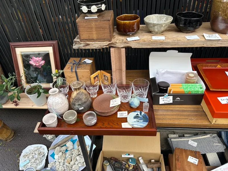 2025四間道秋祭りガラス工房2