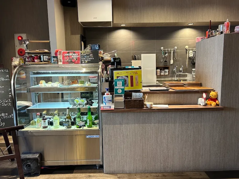Osu coffee counter