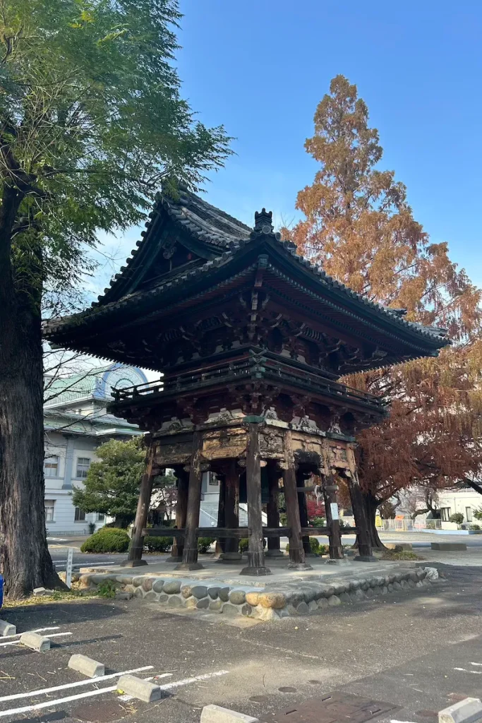 nishibetsuin temple bell tower in 2025