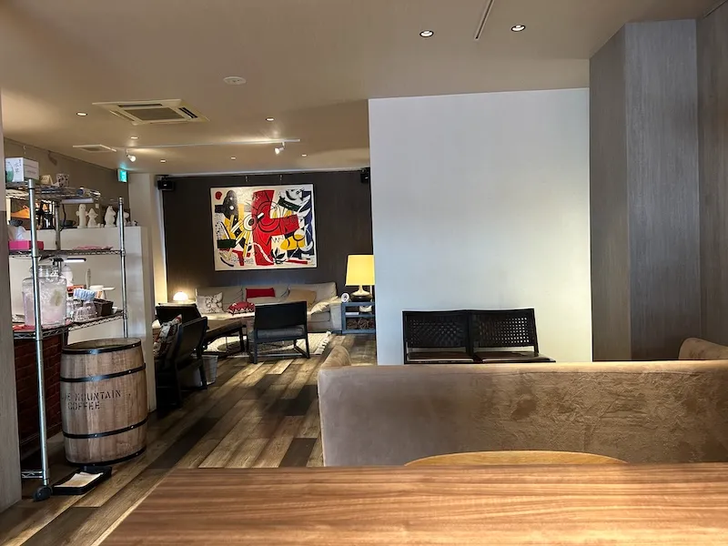 大須コーヒ店内